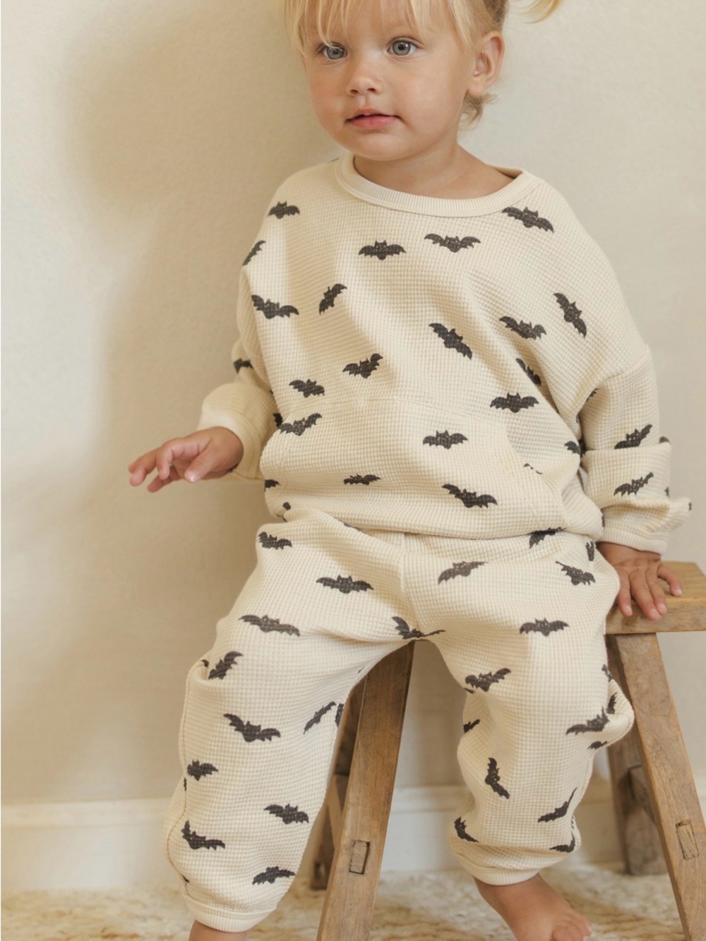 NWT Quincy Mae Bat Waffle Sleeper